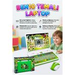 Tıfıl Toys Sesli 100 Fonksiyonlu Ben10 Temalı Fareli Türkçe ve İngilizce Destekli Eğitici Oyuncak Laptop
