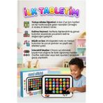 Tıfıl Toys Sesli Işıklı Müzikli 100 Etkileşimli Alfabe Kelime Hayvanları Öğreten Eğitici Oyuncak Tablet