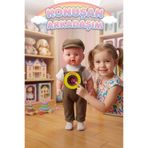 Tıfıl Toys Türkçe Konuşan Oyuncak Emre Bebek Büyük 50cm Kafası Kolları Bacakları Et Bebek Gövdesi Sert Plastik