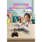 Tıfıl Toys Uzaktan Kumandalı 6 Yönlü Eğitici Pilli R/C Hızlı ve Eğlenceli Oyuncak Yolcu Uçağı