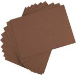 Tifoys ( 18 Adet ) Kahverengi Renkli Mukavva 35X50 cm Sert Renkli Karton 1.0mm Okul Öncesi Anasınıfı Kreş
