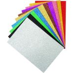 Tifoys Simli Yapışkansız Eva A4 20X30 cm Karışık Renkli 10LU - 1 Paket Sanatsal Malzeme