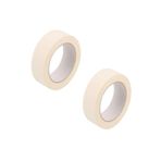 Tify 2 Adet Maskeleme Bandı Boya Bandı 24MM x 25M Kağıt Bant