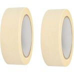 Tify 2 Adet Maskeleme Bandı Boya Bandı 36MM x 25M Kağıt Bant - Standart