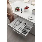 tify Çekmece Içi Kaşıklık Ve Bıçaklık Düzenleyici Beyaz, 64x48 Yandan Ve Boydan 4Cm Kesilebilir