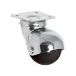 Tify Küre Teker-Ofis Koltuk Dolap 360 Derece Döner Tablalı Metal Küre Tekerlek - 40 mm Çap
