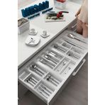tify Mutfak Çekmece Içi Kaşıklık 104Cm X 48Cm Yanlar Ve Boydan 4Cm Kesilebilir, Beyaz