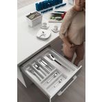 tify Mutfak Çekmece Içi Kaşıklık 39Cm X 48Cm Yanlar Ve Boydan 4Cm Kesilebilir, Beyaz
