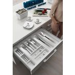 tify Mutfak Çekmece Içi Kaşıklık 64Cm X 48Cm Yanlar Ve Boydan 4Cm Kesilebilir, Beyaz