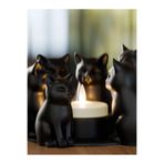 TIGEA Accessories RİTÜEL KEDİ MUMLUK BİBLO (PLASTİK)