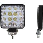Tiger Marketing Off Road Beyaz Işık Sis Farı Lambası 16 LED Kare 12-24V 48 Watt