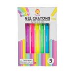 Tiger Tribe 5'li Neon Jel Pastel Boya Kalemi - Neon Gel Crayons