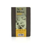 Tigertint A5 140 gr 80 Yaprak Sketch Book Gri Sert Kapaklı Eskiz Defteri