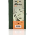 Tigertint A5 90 gr 80 Yaprak Yeşil Sert Kapak Eskiz Defteri