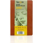 Tigertint Sketch Book Sert Kapaklı Eskiz Defteri 140 gr A5 80 Yp Taba - Ivory