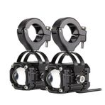 Tignapoo Motosiklet Spot 20W 10V-100V Sürüş Işıkları Çalışma Sis Lambası Harici Elektrikli Araç ATV UTV Motosiklet için LED Farlar