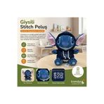 TIGOES Kapüşonlu Giysili Stitch Peluş Oyuncak 25 cm Lacivert Hırkalı Yumuşak Uyku Arkadaşı