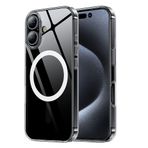 Tigowos iPhone 16 için Güçlü Manyetik Kılıf MagSafe 16FT Düşmeye Dayanıklı Sararma Önleyici Arka Kapak Darbeye Dayanıklı iPhone 16 Telefon Kılıfı için Slim Fit 6,1 inç, Şeffaf