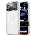 Tigowos iPhone 17 Pro Max için Manyetik Kılıf MagSafe Kamera Lens Koruyucusu*1 16FT Düşmeye Dayanıklı Mat Cilt Hissetme Arka Kapak Darbeye Dayanıklı Dar Kesim iPhone 17 Pro Max Telefon Kılıfı 6,9 inç
