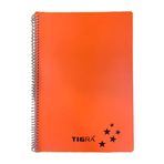 Tigra P.P Kapak 96 Yaprak A4 Kareli Td 096 Turuncu Spiralli Defter