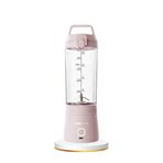 TIGRECOOK Blender Kişisel Taşınabilir Kablosuz Mikser ve Smoothie Makinesi, Güçlü, Şarj Edilebilir, 350 ML (Pembe)