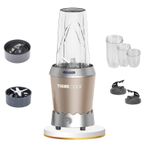 Tigrecook Nutrishake EK-2305 Gri 3 in Paslanmaz Çelik Bıçaklı Kişisel Smoothie Blender