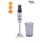 Tıgrecook Turbo Çubuk El Blenderi 1800W 4 Bıçaklı Paslanmaz Çelik Karıştırma Kabı