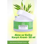 Tije Botanical Akne Ve Sivilce Karşıtı Krem - 50 Ml - Anti Acne & Pimple Factor