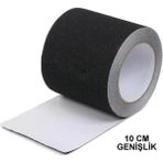 Tik Paket 10CM, ( 100MM )Siyah Merdiven ve Zemin Kaydırmaz Kaymaz Bant 25 Metre