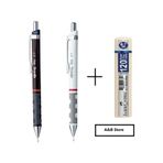 Tikky Versatil Uçlu Kalem 0.7 Set Bordo-beyaz Ve Faber Castell Grip Min 0.7 2b 120 Li - Okul Seti Bordo Beyaz