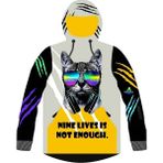 Tıklaalbeni Snowsea SS5607 Cool Kedi Unisex Snowboard ve Kayak Montu - Siyah