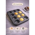 Tilbe Home 12'li Cupcake Muffin Kalıbı