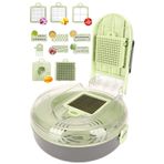 Tilbe Home Vegetable Cutter Rende Sebze Soğan Küp Doğrayıcı Dilimleyici Hazneli Kesici Dicer Rende Seti