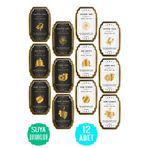 Tilbe Home Zeytinyağı Ayçiçekyağı Limon Suyu Nar Ekşisi Üzüm Sirkesi Elma Sirkesi Yağdanlık Etiket Sticker Set