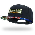 tilgomedal Erkekler için Snapback Şapkalar Kafatası Nakışlı Ayarlanabilir Düz Şapka Üniseks Beyzbol Şapkaları, Bk Eagle Flag 5, L-XL