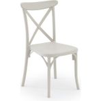Tilia Capri Polipropilen Sandalye Bej - Bahçe, Balkon, Dış Mekan, Kafe, Restoran İçin