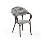 Tilia Flash-N Polipropilen Kollu Sandalye Venge İskelet - Bahçe, Balkon, Teras, Veranda, Havuz Kenarı, İç ve Dış Mekan, Kafe, Restoran İçin, İstiflenebilir