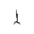 Tilia Moon Polipropilen Katlanır Masa Ø60 cm Siyah - Bahçe, Balkon, Kafe, Restoran İçin, İç ve Dış Mekan