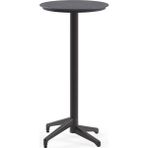 Tilia Moon Sabit Bar Masası Ø60 cm Antrasit - Bahçe, Balkon, Kafe, Restoran, Dış Mekan Için