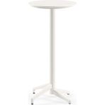 Tilia Moon Sabit Bar Masası Ø60 cm Süt Beyaz - Bahçe, Balkon, Kafe, Restoran, Dış Mekan Için