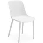 Tilia Shell-P Polipropilen Sandalye Süt Beyaz - Bahçe, Balkon, Dış Mekan, Kafe, Restoran İçin