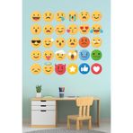 Tilki Dünyası Emoji Deko Çocuk Odası Duvar Sticker