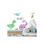 Tilki Dünyası Sevimli Dinozorlar Çocuk Odası Duvar Sticker