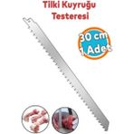 Tilki Kuyruğu Kemik Kesme Testeresi Et Paslanmaz Çelik Bıçak Buz Kesme Bıçağı Ağzı Ucu 30 cm - 30cm