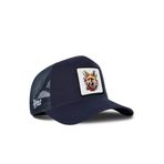 Tilki Logolu Lacivert Trucker Şapka