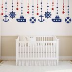 TilkiDünyası Kaptan Olacak Çocuk XL Denizci Bebek ve Çocuk Odası Duvar Sticker