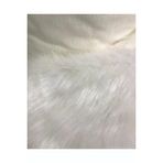 Tillem Home Beyaz Yumuşak Ve Uzun Tüylü Peluş Kürk Kumaş Beyaz 50X150 Cm 50 X 150 Tek Kişilik Tek Kişilik
