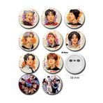 Tılsım Poster Stray Kids 58 mm İğneli Metal Rozet 10 adet