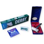 Tima Derby Tıraş Seti Kullan At Kan Taşı ve Derby 10 Lu Jilet