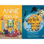 Timaş Çocuk Anne Terliği (Anıl Basılı) ve Dünyayı Bisikletle Dolaşan Çocuk 1 - Afrika Yolunda